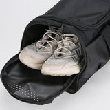 Maxbell Travel Duffle Gym Bag Oxford Cloth Sports Fitness Bag for Weekend Beach Black