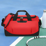 Maxbell Travel Duffle Gym Bag Oxford Cloth Sports Fitness Bag for Weekend Beach Red