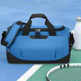 Maxbell Travel Duffle Gym Bag Oxford Cloth Sports Fitness Bag for Weekend Beach Sky Blue