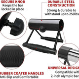 Maxbell Landmine Double D Row Handle Women Men Easy to Install Barbell Double D Grip