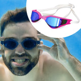 Maxbell Swimming Goggles Clear View Anti Fog Swimming Glasses for Adults Beach Women