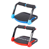 Maxbell Ab Machine Portable Foldable Automatic Spring Back for Adults Sit up Machine blue
