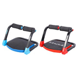 Maxbell Ab Machine Portable Foldable Automatic Spring Back for Adults Sit up Machine blue