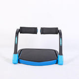 Maxbell Ab Machine Portable Foldable Automatic Spring Back for Adults Sit up Machine blue