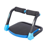 Maxbell Ab Machine Portable Foldable Automatic Spring Back for Adults Sit up Machine blue