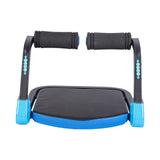 Maxbell Ab Machine Portable Foldable Automatic Spring Back for Adults Sit up Machine blue