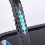 Maxbell Ab Machine Portable Foldable Automatic Spring Back for Adults Sit up Machine blue