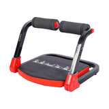 Maxbell Ab Machine Portable Foldable Automatic Spring Back for Adults Sit up Machine red