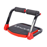 Maxbell Ab Machine Portable Foldable Automatic Spring Back for Adults Sit up Machine red