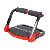 Maxbell Ab Machine Portable Foldable Automatic Spring Back for Adults Sit up Machine red