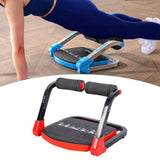 Maxbell Ab Machine Portable Foldable Automatic Spring Back for Adults Sit up Machine red