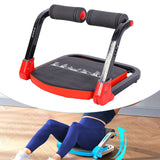 Maxbell Ab Machine Portable Foldable Automatic Spring Back for Adults Sit up Machine red