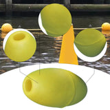 Maxbell Kayak Anchor Float Portable Water Float for Swimming lanes Kayak Trail Boats Yellow