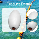 Maxbell Kayak Anchor Float Portable Water Float for Swimming lanes Kayak Trail Boats White