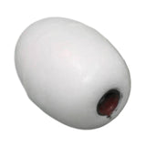 Maxbell Kayak Anchor Float Buoy Olive Shaped Portable Rope Ball for Marine Pool Dock White