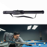 Maxbell Pool Cue Case Storage Box Adjustable Strap 1/2 Billiard Sticks Carrying Case