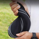 Maxbell Bicycle Saddle Cushion Soft Wide for Road Bicycles Stationary Bikes Exercise Black Gray