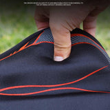 Maxbell Bicycle Saddle Cushion Soft Wide for Road Bicycles Stationary Bikes Exercise Black Red