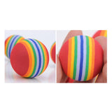 Maxbell Pool Toss Game Lightweight Foam Float Ring for Party Summer Fun Water Sports 10 balls