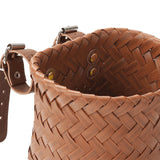 Maxbell Kids Bike Decoration Basket Cute Handlebar Basket for Children Scooter Girls Brown