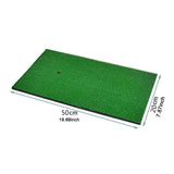 Maxbell Golf Game Mat Turf Golf Training Equipment for Home Office Games 20cmx50cm