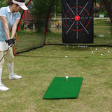 Maxbell Golf Game Mat Turf Golf Training Equipment for Home Office Games 20cmx50cm