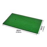 Maxbell Golf Game Mat Turf Golf Training Equipment for Home Office Games 30cmx60cm