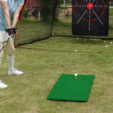 Maxbell Golf Game Mat Turf Golf Training Equipment for Home Office Games 30cmx60cm