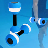 Maxbell 2x Water Dumbbells for Pool Exercise for Swimming Activities Spas Upper Body