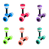 Maxbell 2x Water Dumbbells for Pool Exercise for Swimming Activities Spas Upper Body