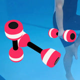 Maxbell 2x Water Dumbbells for Pool Exercise for Swimming Activities Spas Upper Body