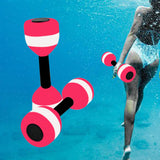 Maxbell 2x Water Dumbbells for Pool Exercise for Swimming Activities Spas Upper Body