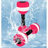 Maxbell 2x Water Dumbbells for Pool Exercise for Swimming Activities Spas Upper Body