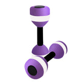 Maxbell 2x Water Dumbbells for Pool Exercise for Swimming Activities Spas Upper Body