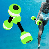 Maxbell 2x Water Dumbbells for Pool Exercise for Swimming Activities Spas Upper Body