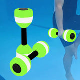 Maxbell 2x Water Dumbbells for Pool Exercise for Swimming Activities Spas Upper Body