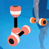 Maxbell 2x Water Dumbbells for Pool Exercise for Swimming Activities Spas Upper Body