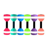 Maxbell 2x Water Dumbbells for Pool Exercise for Swimming Activities Spas Upper Body