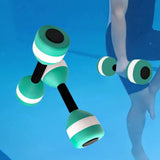 Maxbell 2x Water Dumbbells for Pool Exercise for Swimming Activities Spas Upper Body
