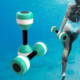 Maxbell 2x Water Dumbbells for Pool Exercise for Swimming Activities Spas Upper Body