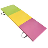 Maxbell Folding Exercise Mat Triple Fold Nonslip for Home Gym Tumbling Core Workouts