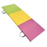Maxbell Folding Exercise Mat Triple Fold Nonslip for Home Gym Tumbling Core Workouts