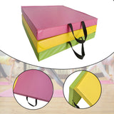 Maxbell Folding Exercise Mat Triple Fold Nonslip for Home Gym Tumbling Core Workouts
