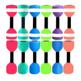 Maxbell Aquatic Dumbbell Pool Resistance Swim Training Fitness Barbell Water Aerobic Green Black Buckle