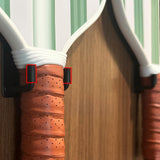 Maxbell 2Pcs Pickleball Paddle Rack Holds Badminton for Garage Workouts Tennis Court