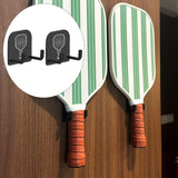 Maxbell 2Pcs Pickleball Paddle Rack Holds Badminton for Garage Workouts Tennis Court