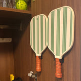 Maxbell 2Pcs Pickleball Paddle Rack Holds Badminton for Garage Workouts Tennis Court