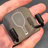 Maxbell 2Pcs Pickleball Paddle Rack Holds Badminton for Garage Workouts Tennis Court