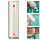 Maxbell Shuttlecocks Tube Practice Portable Badminton Ball Holder for Indoor Outdoor Mini