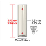 Maxbell Shuttlecocks Tube Practice Portable Badminton Ball Holder for Indoor Outdoor Mini